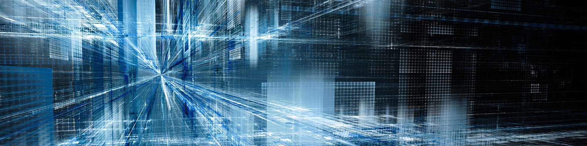 Energy analytics displayed over the top of a night sky photo of a city skyline.